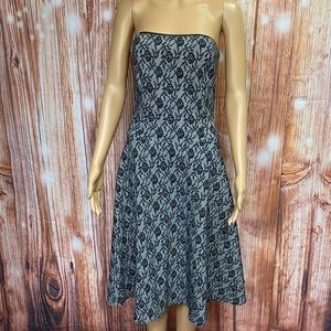 Charlotte Russe Illusion Lace‎ Sleeveless Dress